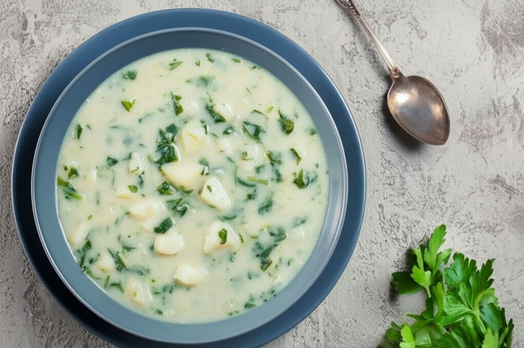 Zupa pietruszkowa z ziemniakami