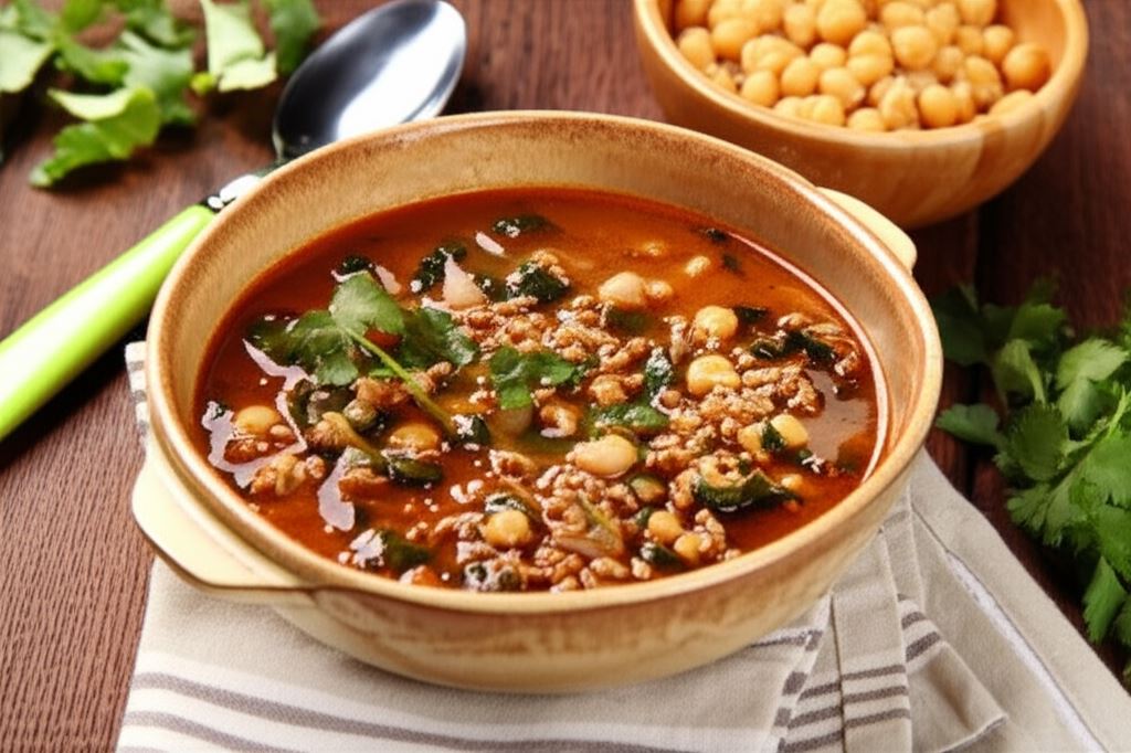 Zupa tunezyjska z jagnięciną