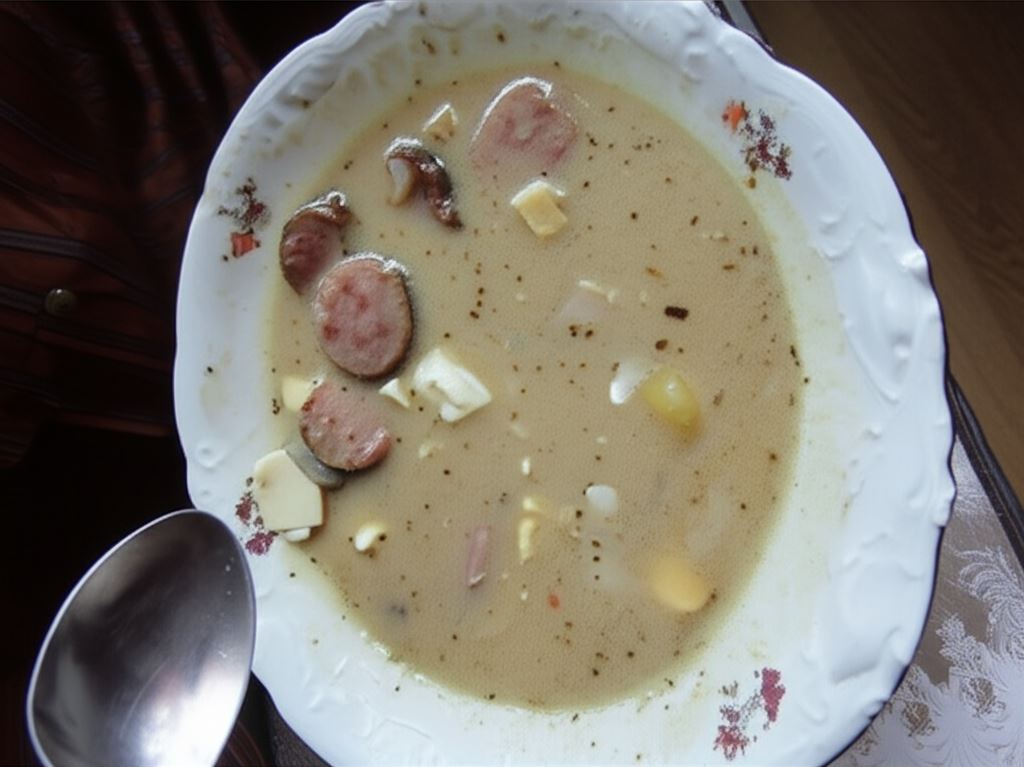 Żurek po Mojemu lub zalewajka wg mojego Męża