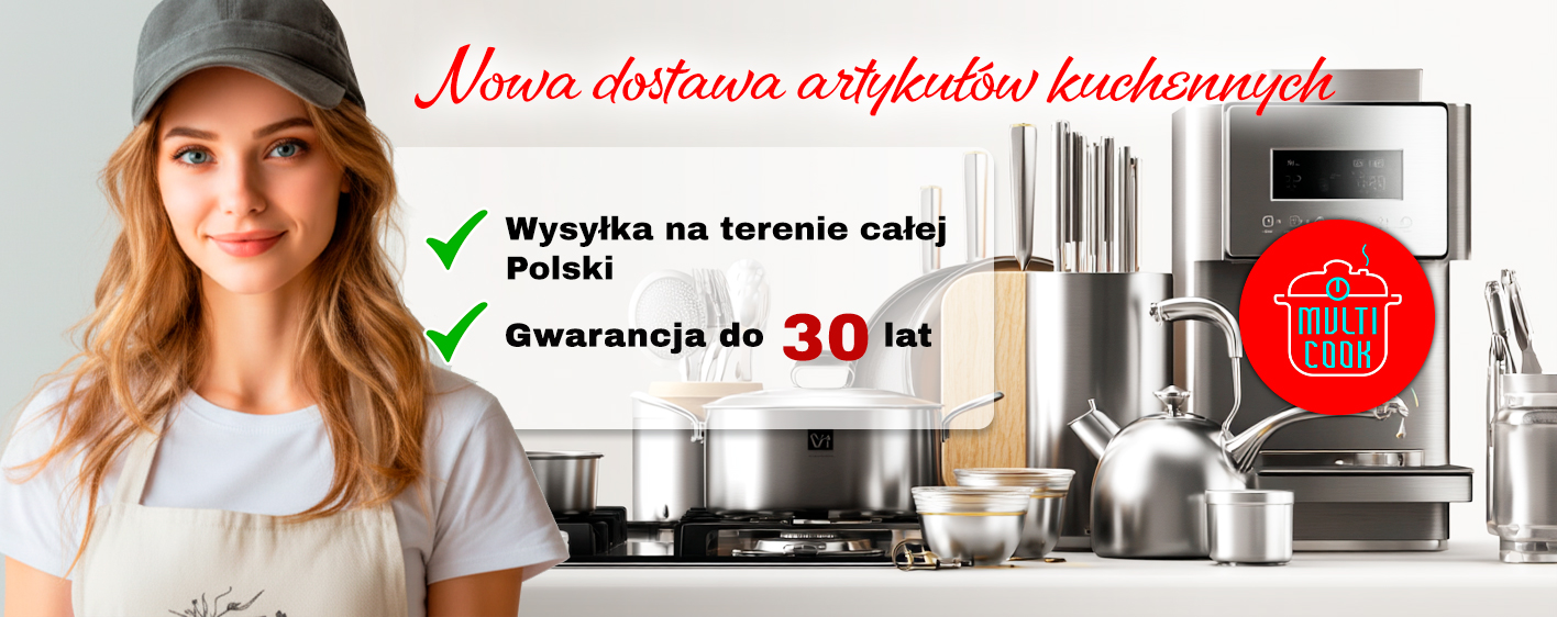 Wysokiej jakości sprzęt kuchenny z gwarancją do 30 lat