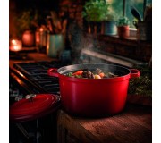 Garnki żeliwne do duszenia i pieczenia — solidne naczynia kuchenne