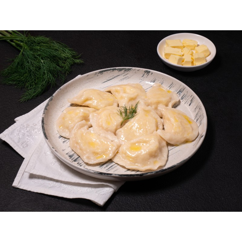 Pierogi z ziemniakami i masłem 500g
