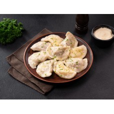 Pierogi z ziemniakami i mięsem wieprzowym 500 g