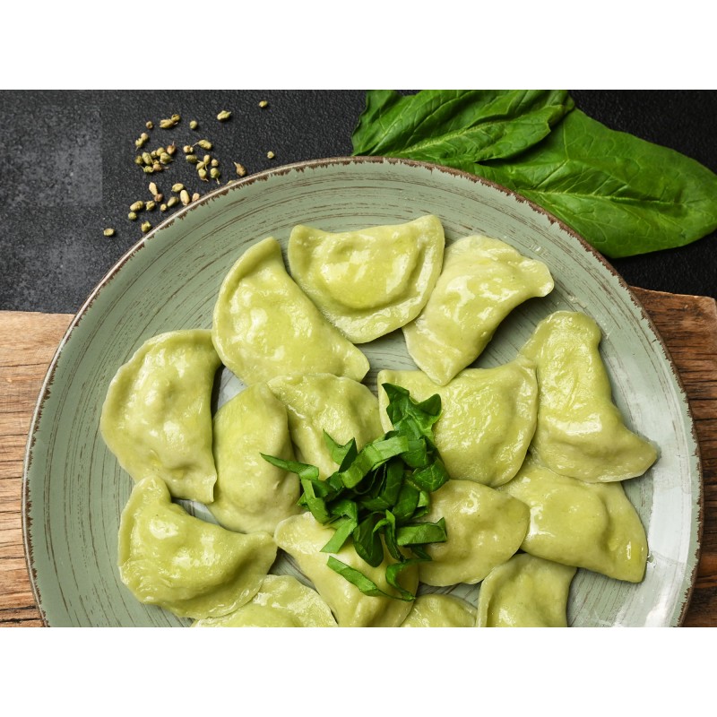 Pierogi ze szpinakiem i serem 1kg