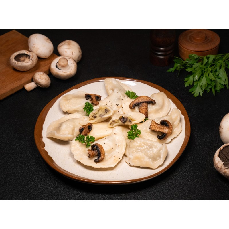 Pierogi z ziemniakami i grzybami 1kg