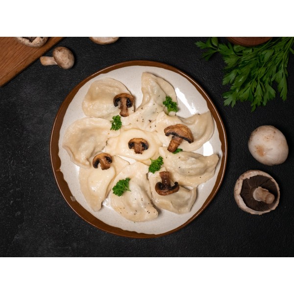 Pierogi z ziemniakami i grzybami 1kg
