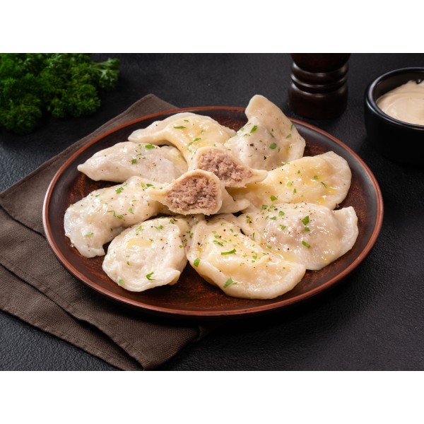 Pierogi z mięsem wieprzowym 1kg
