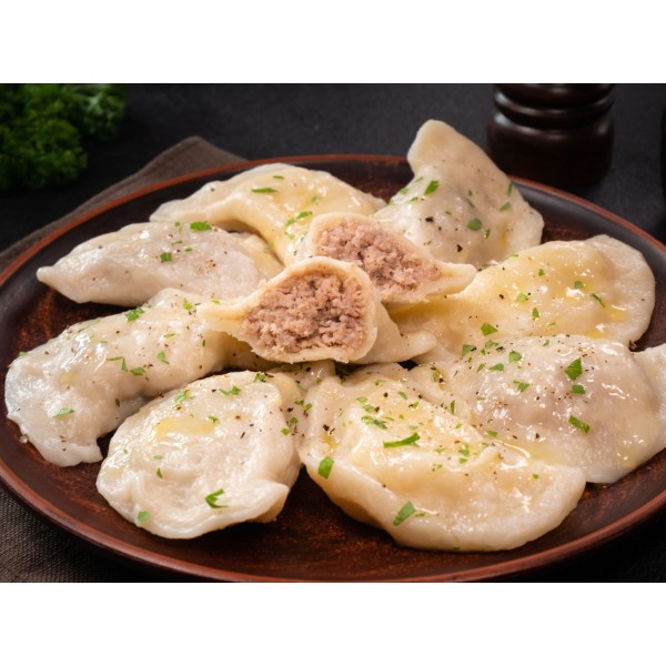 Pierogi z mięsem wieprzowym 1kg
