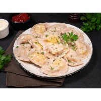 Pierogi z indykiem na mące pełnoziarnistej 500g