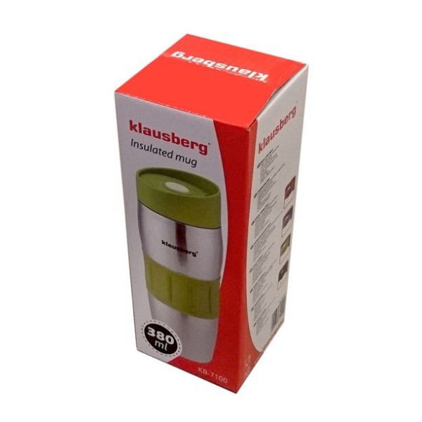Kubek termiczny Klausberg Quick Stop 380 ml do napojów na wynos