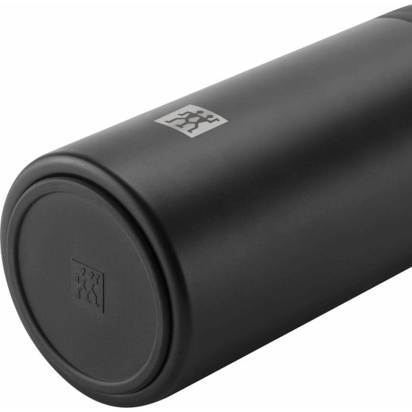 Термокружка Zwilling Thermo з заварником для чаю 420 мл чорна для дому та офісу