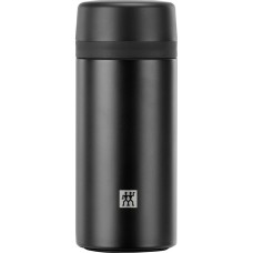 Kubek termiczny Zwilling Thermo z zaparzaczem do herbaty 420 ml czarny