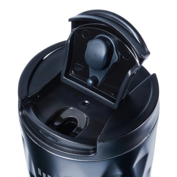 Kubek termiczny ORION 112271 — stalowy 500 ml, czarny, do kawy i herbaty w samochodzie