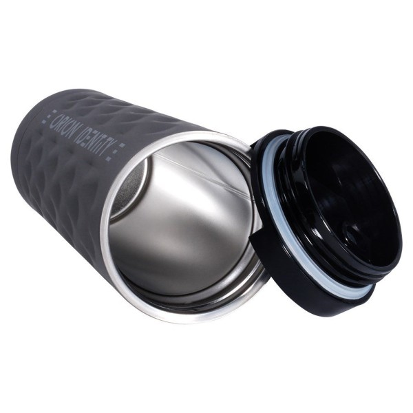 Kubek termiczny ORION 112271 — stalowy 500 ml, czarny, do kawy i herbaty w samochodzie