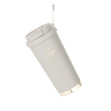 Kubek termiczny Fashion TV FTV-0131 0,5L Matte Cream do utrzymania temperatury napojów