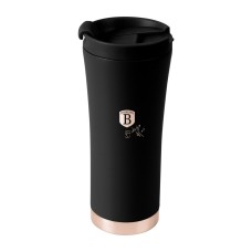 Kubek termiczny BerlingerHaus BH-8735 Black Rose Collection 0,5L do picia na wynos