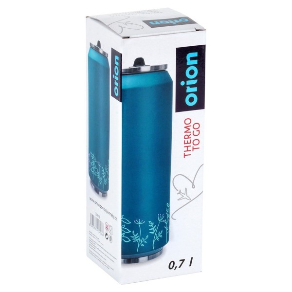 Kubek termiczny Orion LOUKA 700 ml — puszka z ustnikiem i rurką do kawy