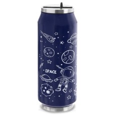 Kubek termiczny Orion KOSMOS 124825 — do samochodu, 500 ml, ze słomką