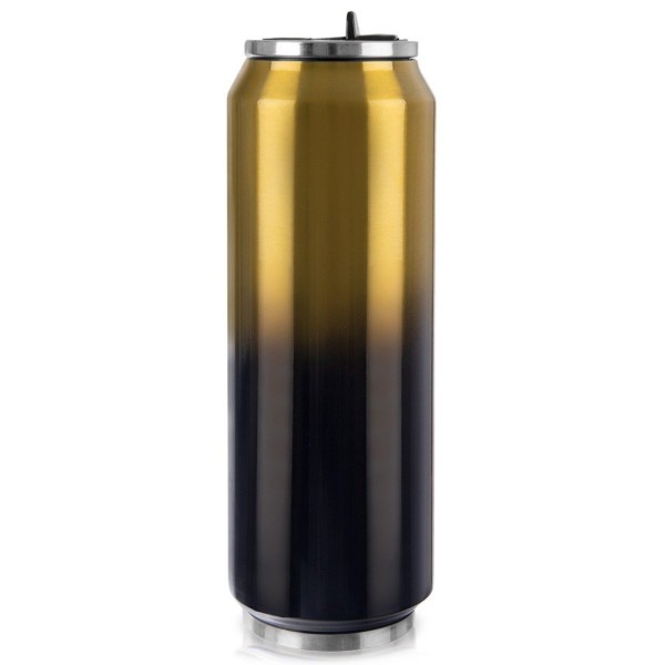 Kubek termiczny Orion PUSZKA GRADIENT 700 ml — z ustnikiem i słomką, na kawę