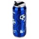Kubek termiczny ORION PUSZKA 125895 500 ml z ustnikiem i słomką — niebieski