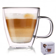 Термосклянка для кави з подвійними стінками 180 мл