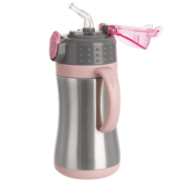 Kubek termiczny ORION 128516 dla dzieci z ustnikiem, bidon 300 ml, różowy