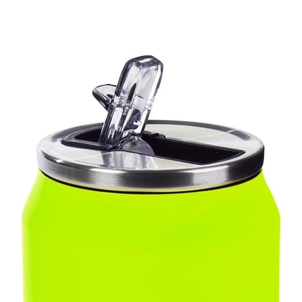 Kubek termiczny Orion PUSZKA 125896 – do szkoły, 500 ml, zielony ze słomką