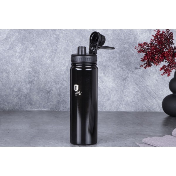 Kubek termiczny Berlinger Haus Shiny Black BH-7770 sportowa butelka 720ml