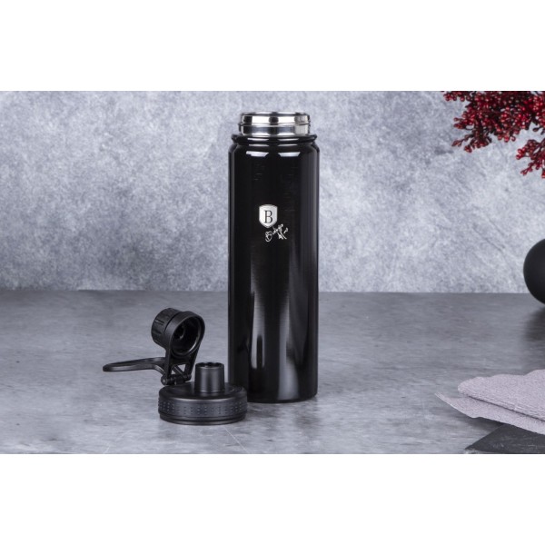 Kubek termiczny Berlinger Haus Shiny Black BH-7770 sportowa butelka 720ml