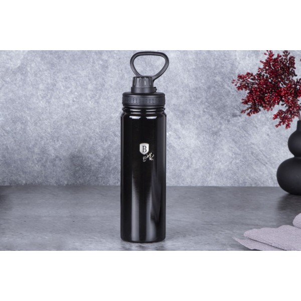 Kubek termiczny Berlinger Haus Shiny Black BH-7770 sportowa butelka 720ml
