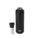 Термопляшка MB-Thermal сталева, чорна, онікс