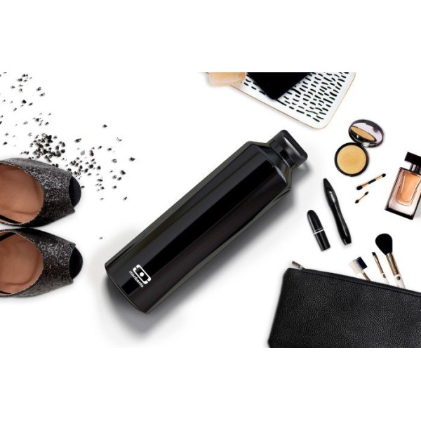 Термопляшка MB-Thermal сталева, чорна, онікс