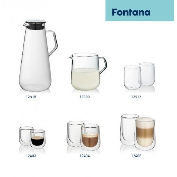 Набір склянок для латте макіато KELA Fontana (2 шт)