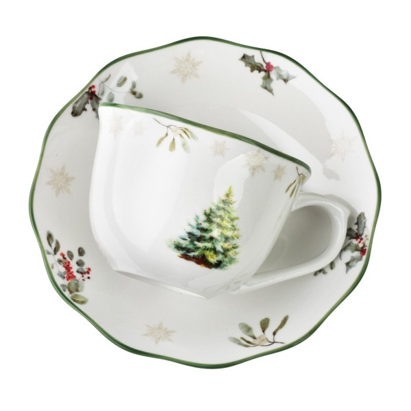 Filiżanka do kawy Santa Lila 220 ml ze spodkiem