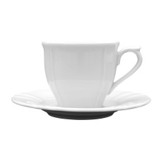 Filiżanka MARIA 350 ml ze spodkiem 17 cm do serwowania napojów