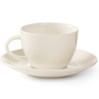 Filiżanki do espresso porcelanowe 80 ml zestaw 6 sztuk