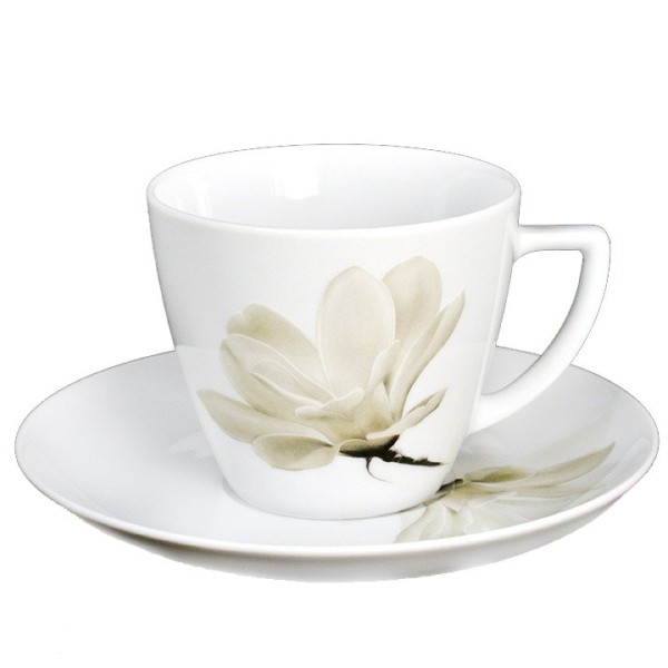 Філіжанка Magnolia Beata/Dorota 350 мл з блюдцем 17,5 см для подачі кави чи чаю