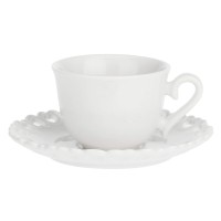 filiżanka do kawy ze spodkiem La Porcellana Bianca VALENTINO (80 ml)
