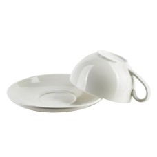 Філіжанка Basic 220 мл зі співцем для чаю та кави, 14x11x6 см