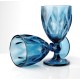 Kieliszki do wina Elise Blue komplet 6 sztuk 300 ml