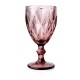 Kieliszki Elise Pink, komplet 6 sztuk, 300 ml, do serwowania napojów