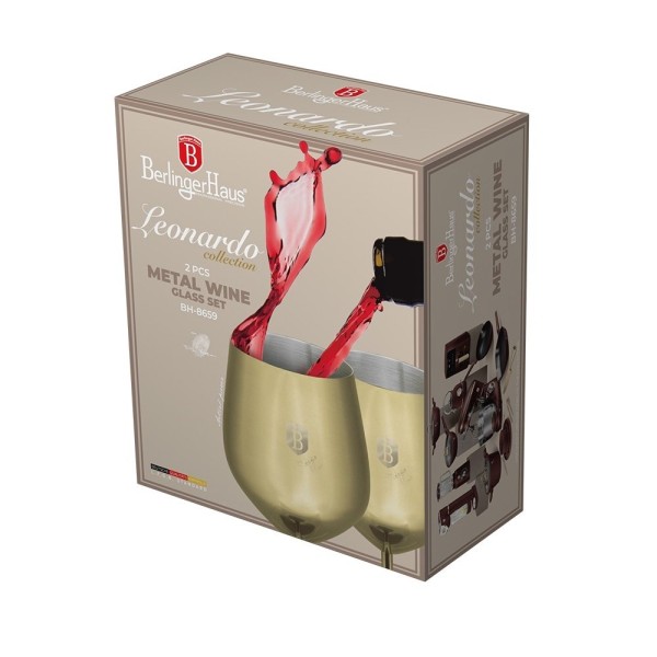 Kieliszki do wina BerlingerHaus Leonardo Collection BH-8659, 6 szt.