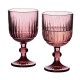 Kieliszki do wina Elise Purple Komplet 4 szt. 350 ml