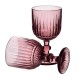 Kieliszki do wina Elise Purple Komplet 4 szt. 350 ml