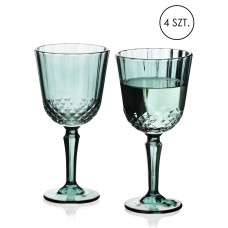 Komplet kieliszków Ella Green 4 sztuki 300 ml do napojów