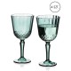 Komplet kieliszków Ella Green 4 sztuki 300 ml do napojów