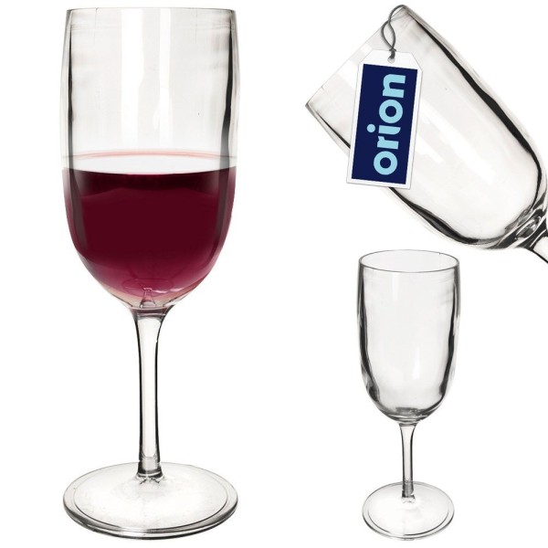 Kieliszek do wina Orion 121789 (plastikowy 320 ml)