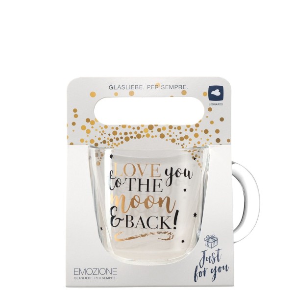 Szklanka Emozione Love You To... 0,4 l do napojów