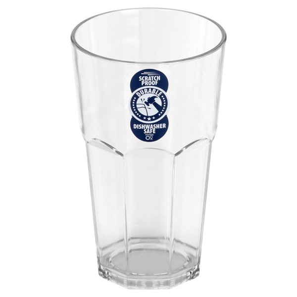 Склянка пластикова VILDE 139804, акрилова 370 мл — міцна для пікніку та вечірок