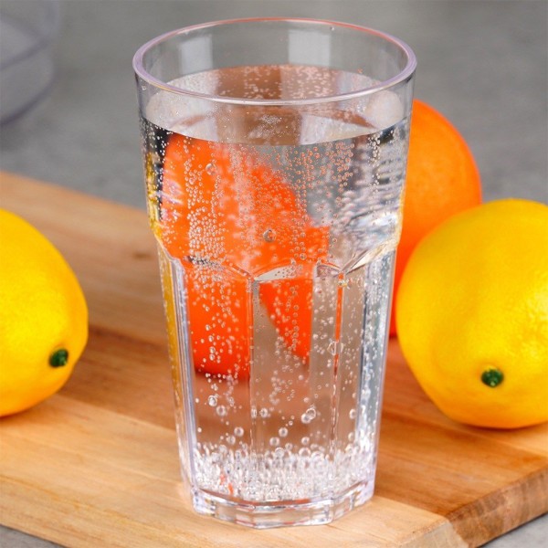 Склянка пластикова VILDE 139804, акрилова 370 мл — міцна для пікніку та вечірок